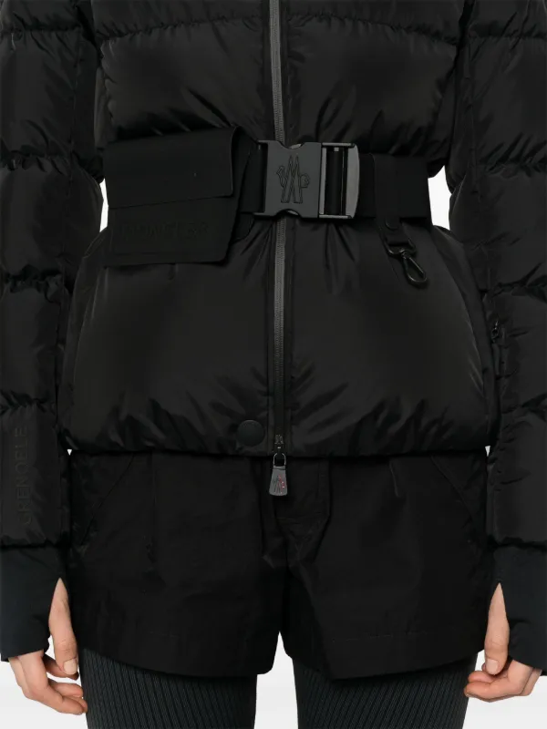【MONCLER】Bouquetinフーデッドスキー・ダウンジャケット セージグリーン Bouquetinダウンスキージャケット : ショート