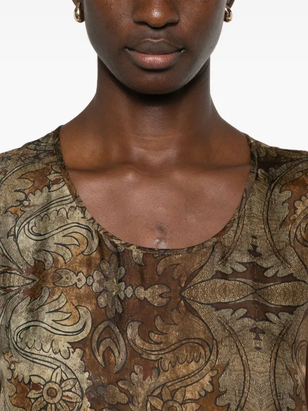 ワンピース UMA WANG Woman Dress Brown UP5017 UW60 UMA WANG: Dress woman - Brown | Uma Wang dress UP5016 online