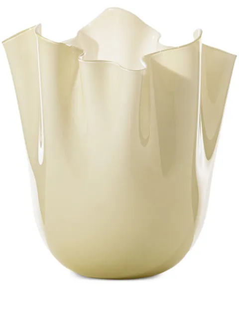 Venini Fazzoletto vase (13.5cm x 13.5cm)