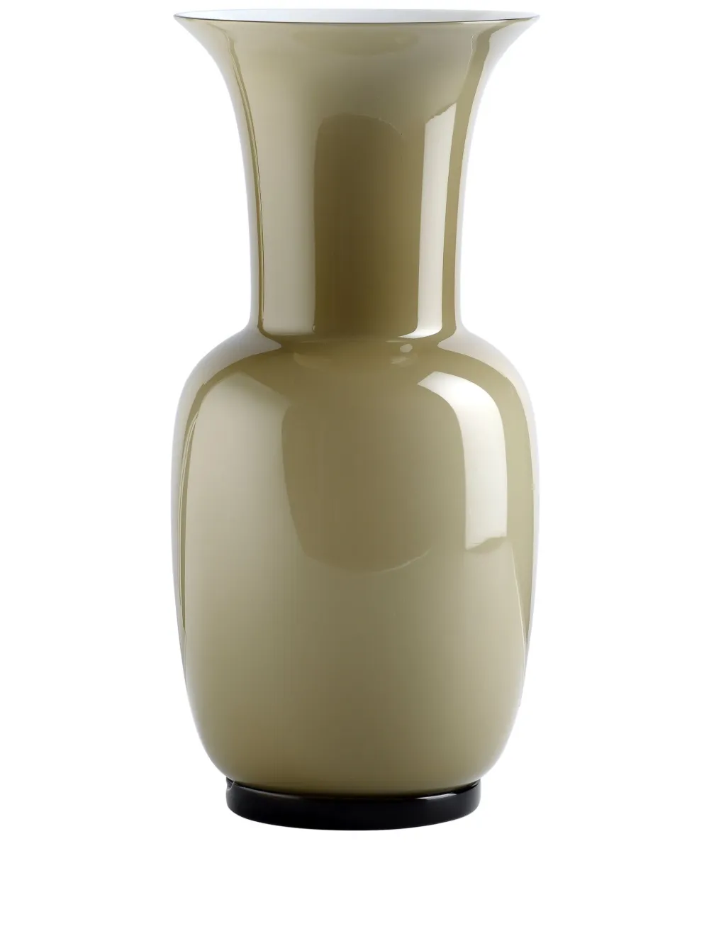 Venini Opalino フラワーベース 30cm x 14cm - ニュートラル Venini Opalino フラワーベース 30cm x 14cm - ニュートラル