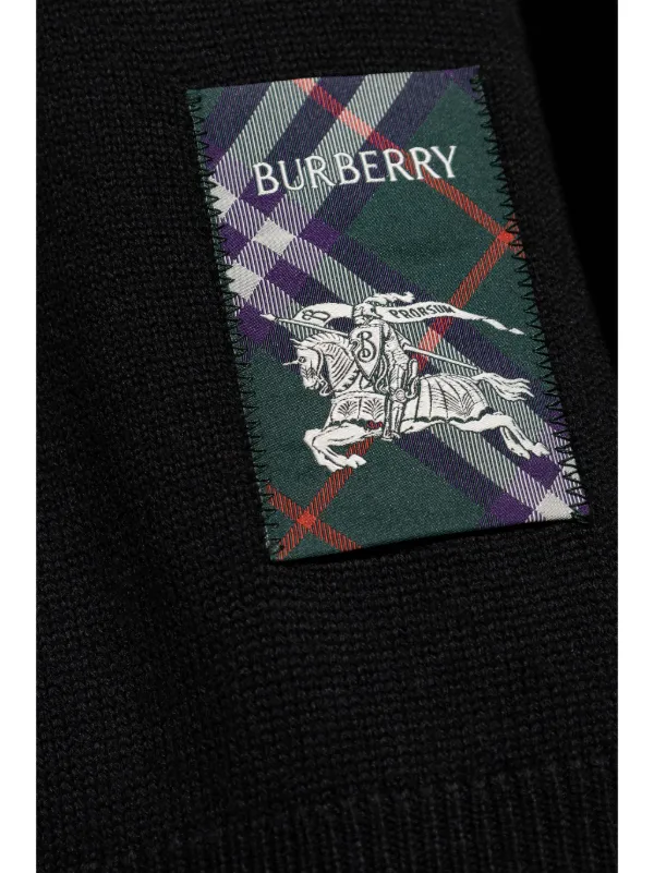 Burberry ロゴ セーター | ブラック | FARFETCH JP Burberry ロゴ セーター | ブラック | FARFETCH JP