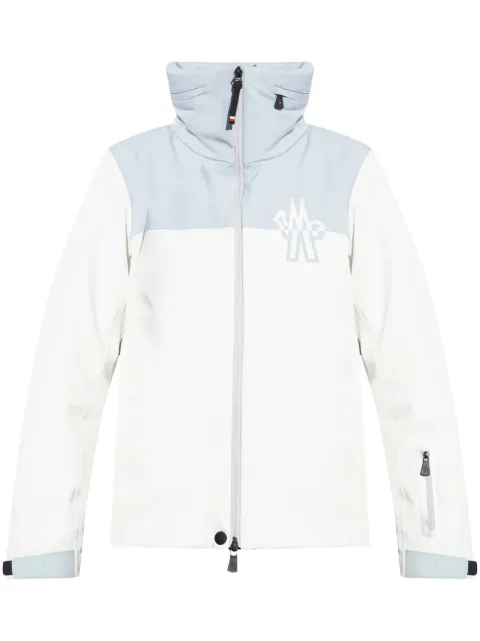 Moncler Grenoble chamarra con cuello de tortuga y cierre