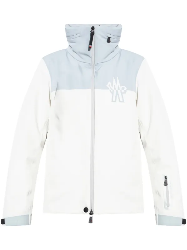 Moncler Grenoble ハイネック ジャケット | ホワイト | FARFETCH JP