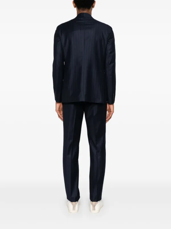 Tagliatore ストライプ スーツ | ブルー | FARFETCH JP