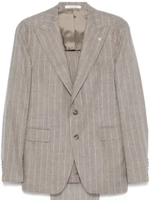 ETRO チェック スーツ | ブルー | FARFETCH JP