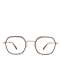 Mykita geometric-frame glasses - Silver