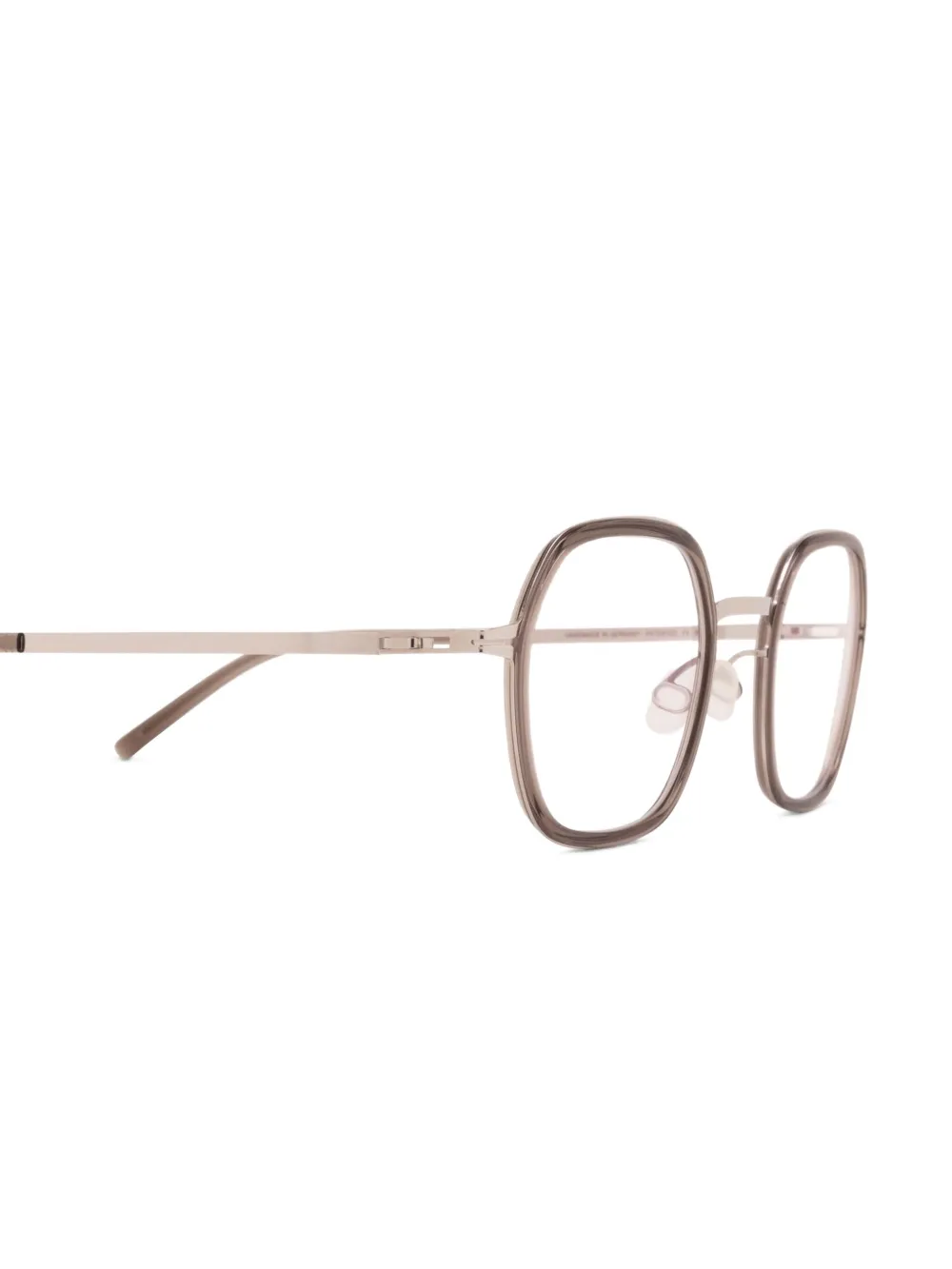Mykita Bril met geometrisch montuur Zilver
