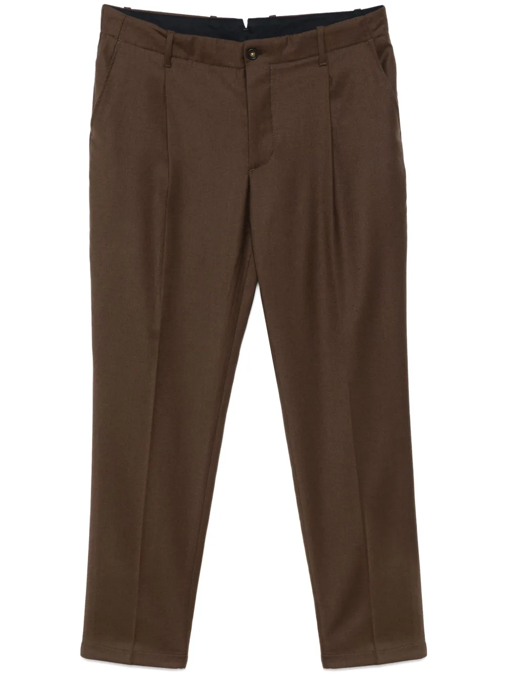 Manuel Ritz Calça com vinco | Marrom | Image 1