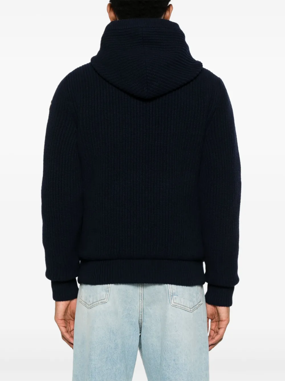 Moncler Padded Jacket In Blue