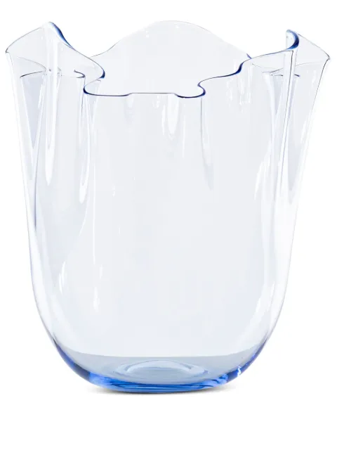 Venini Fazzoletto vase (13.5cm x 13.5cm)