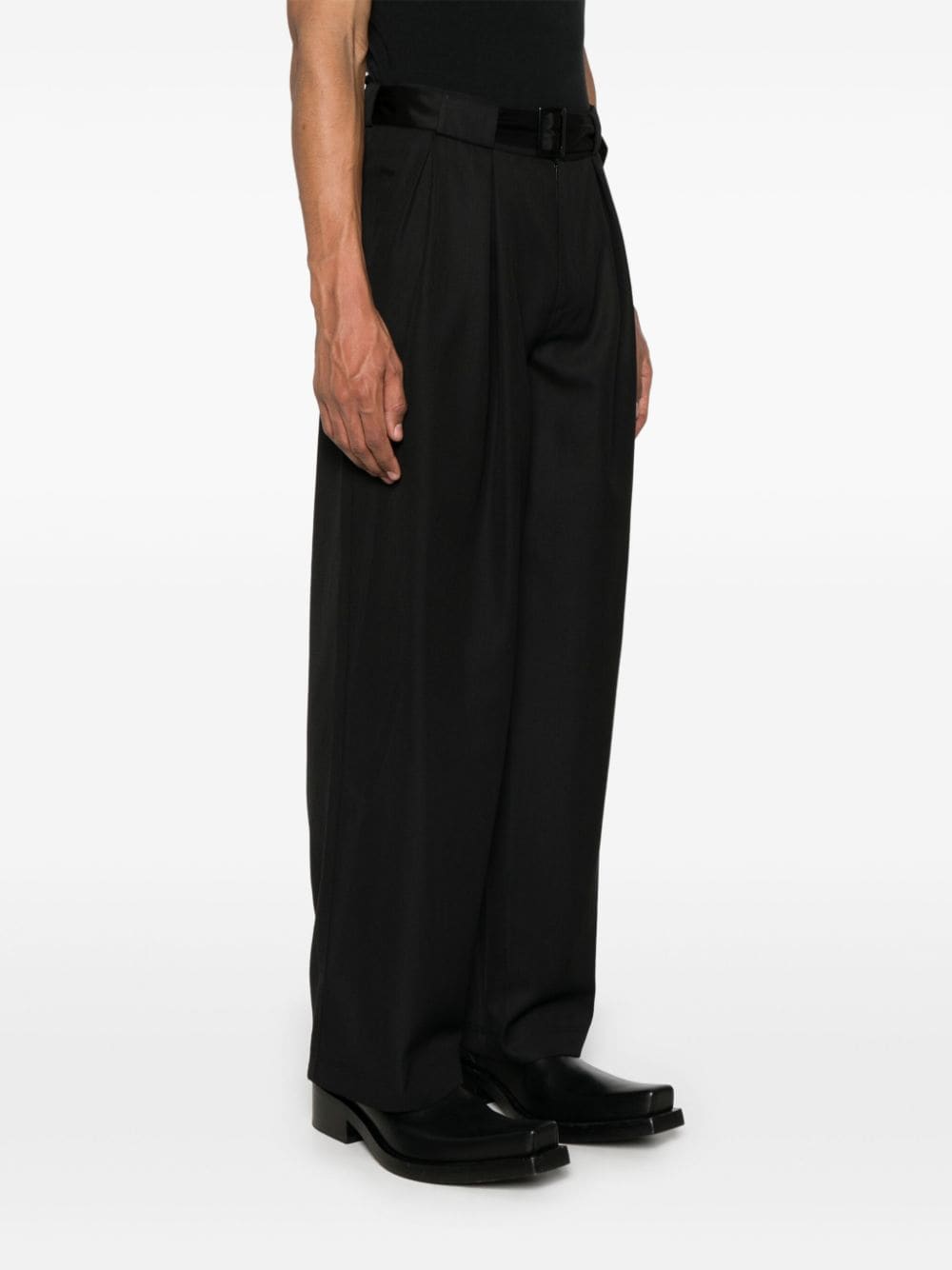 Shop Lgn Louis Gabriel Nouchi Smoking Trousers In Black