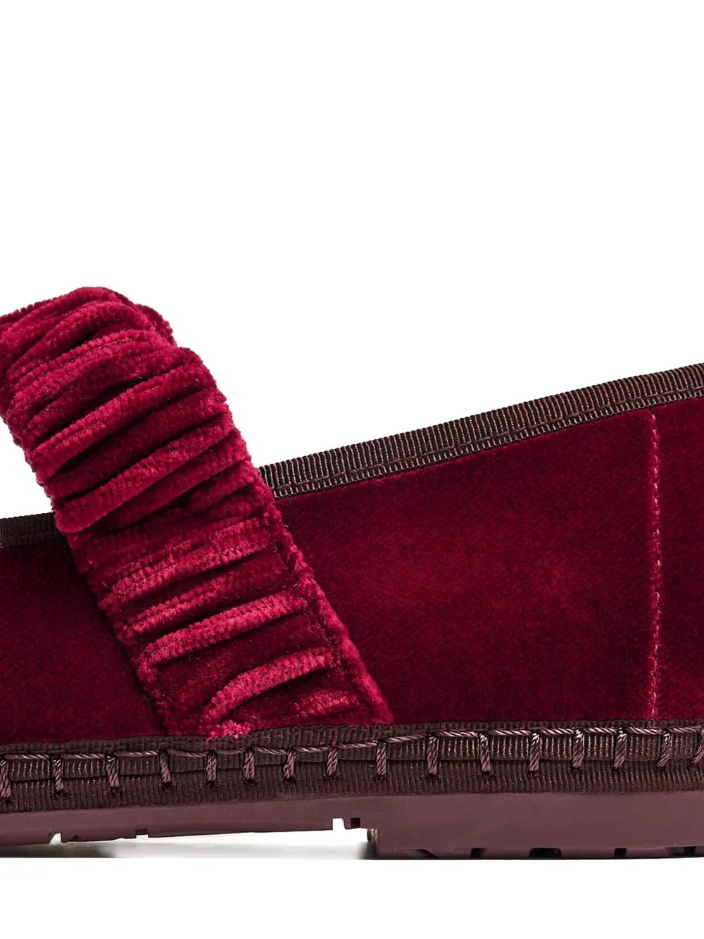 FLABELUS Ballerina's met ruches - Rood