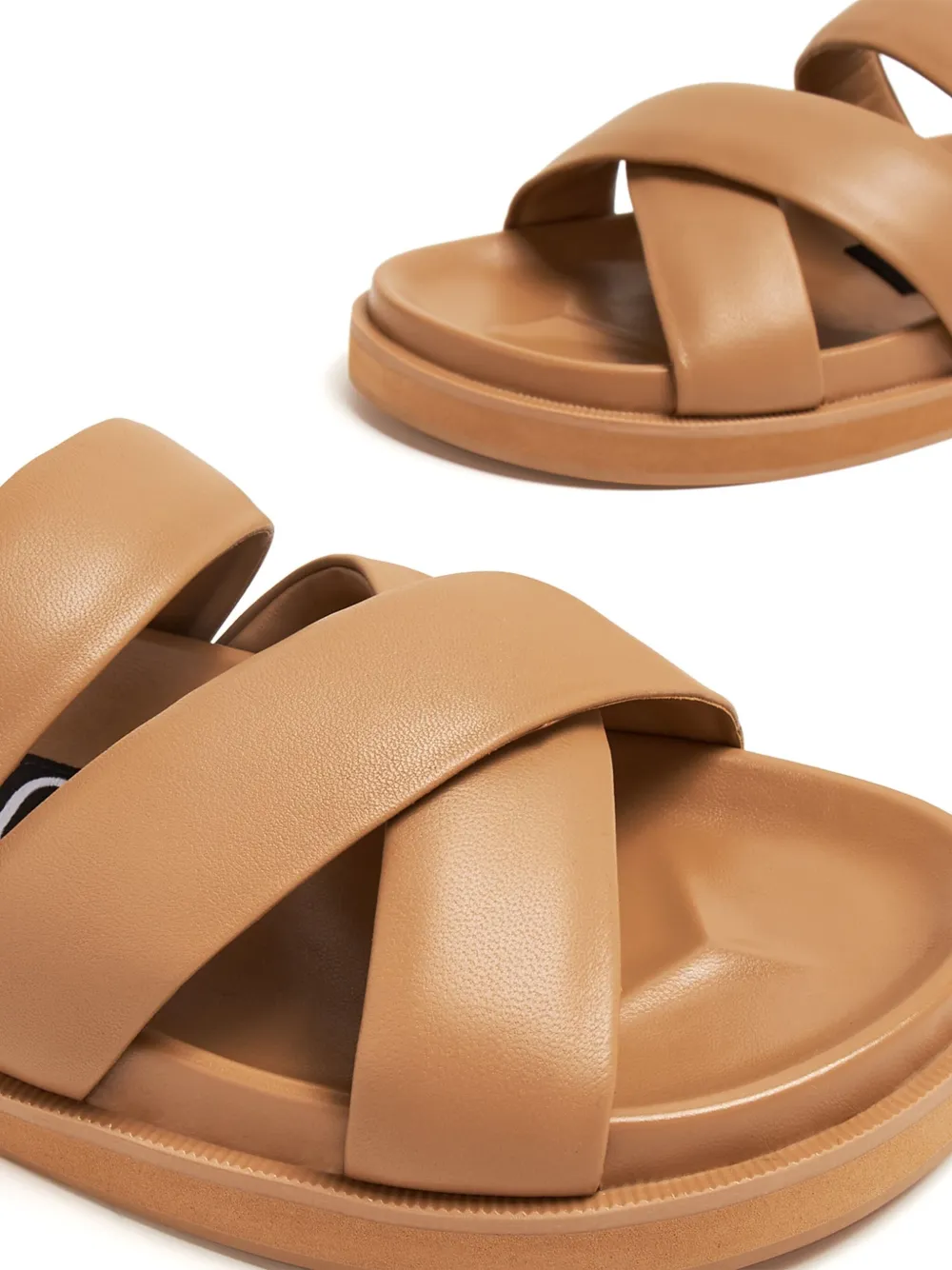 Senso Nico sandalen met gekruiste bandjes - Bruin