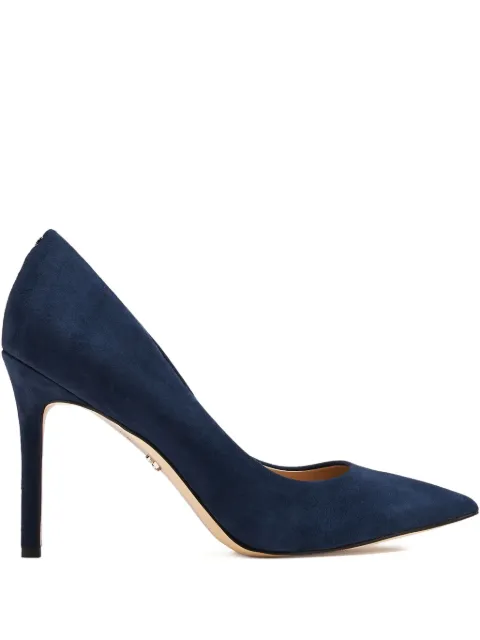 Sam Edelman 100mm Hazel suede pointed-toe pumps