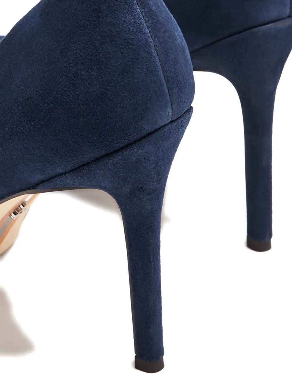 Sam Edelman 100mm Hazel suede pointed-toe pumps Blue