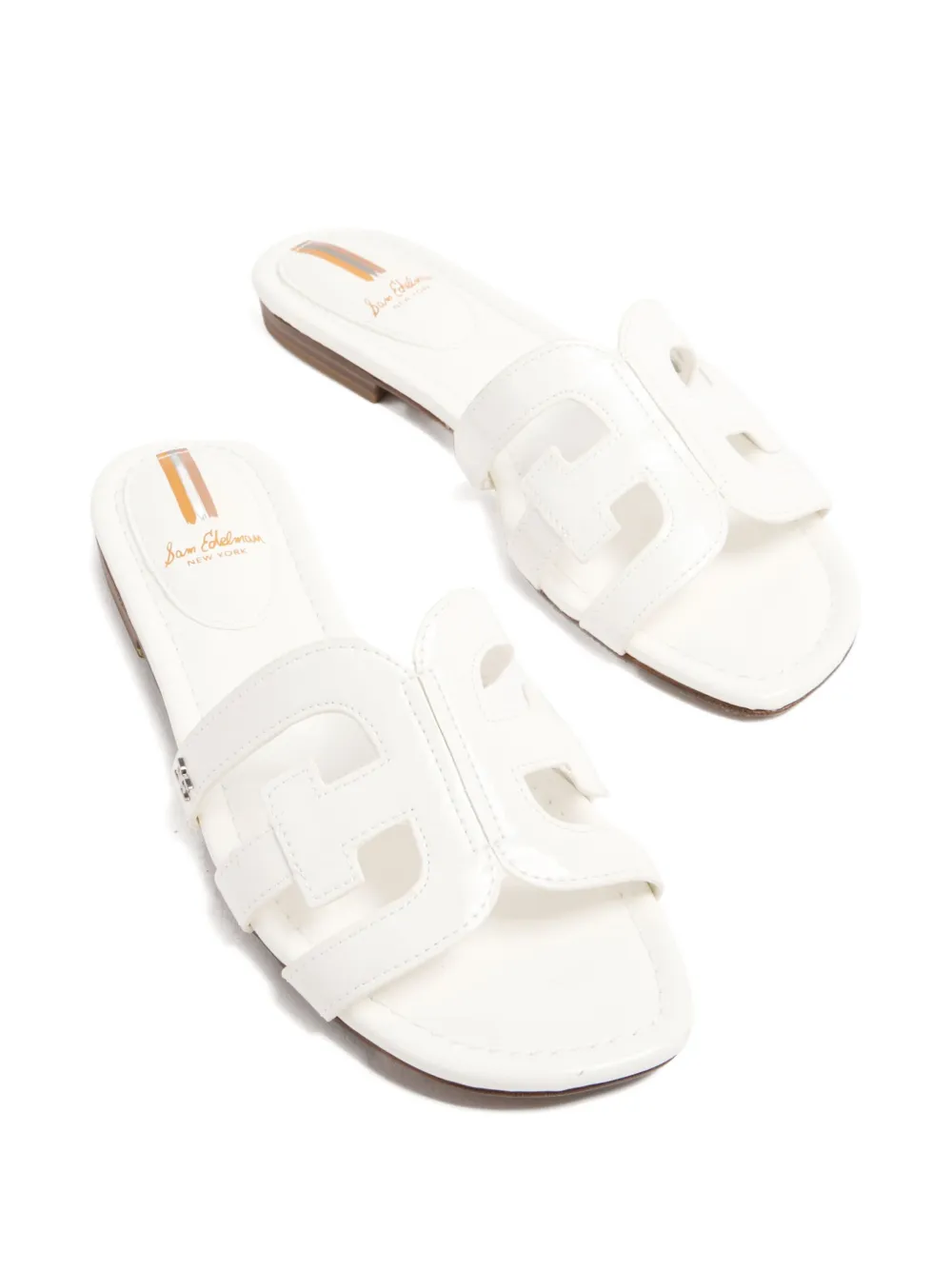Sam Edelman Bay flat sandals White