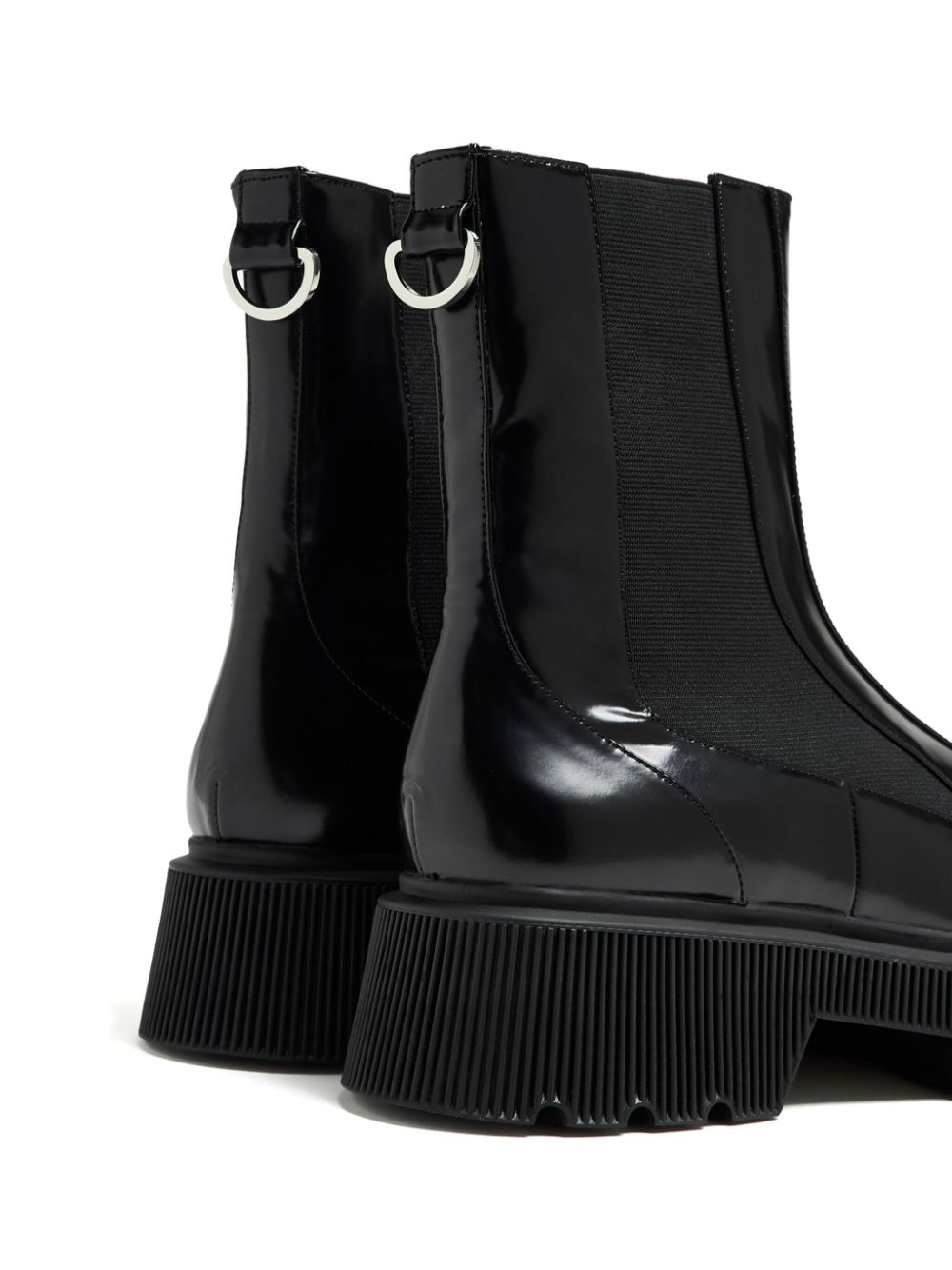 Senso leather boots - Zwart