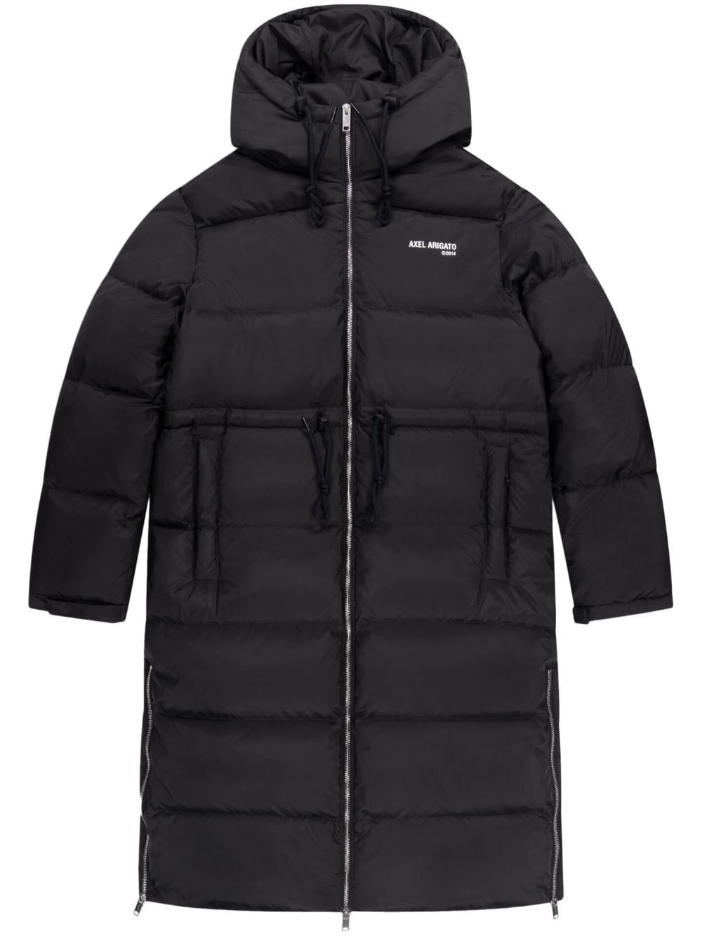 Axel Arigato Lumia Down Puffer Coat In Black