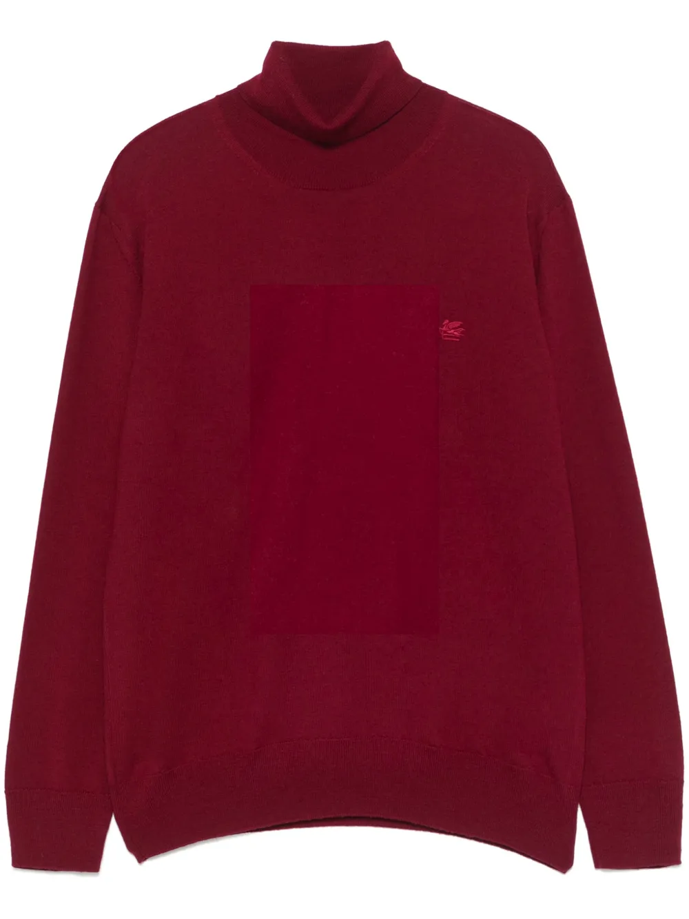 ETRO suéter con bordado Pegaso | rojo | Image 1