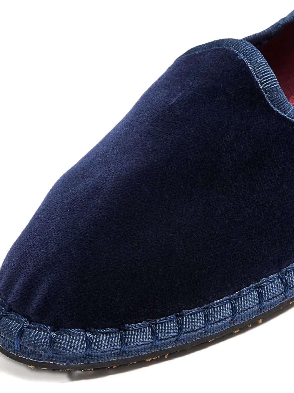 FLABELUS Espadrilles met fluwelen afwerking Blauw