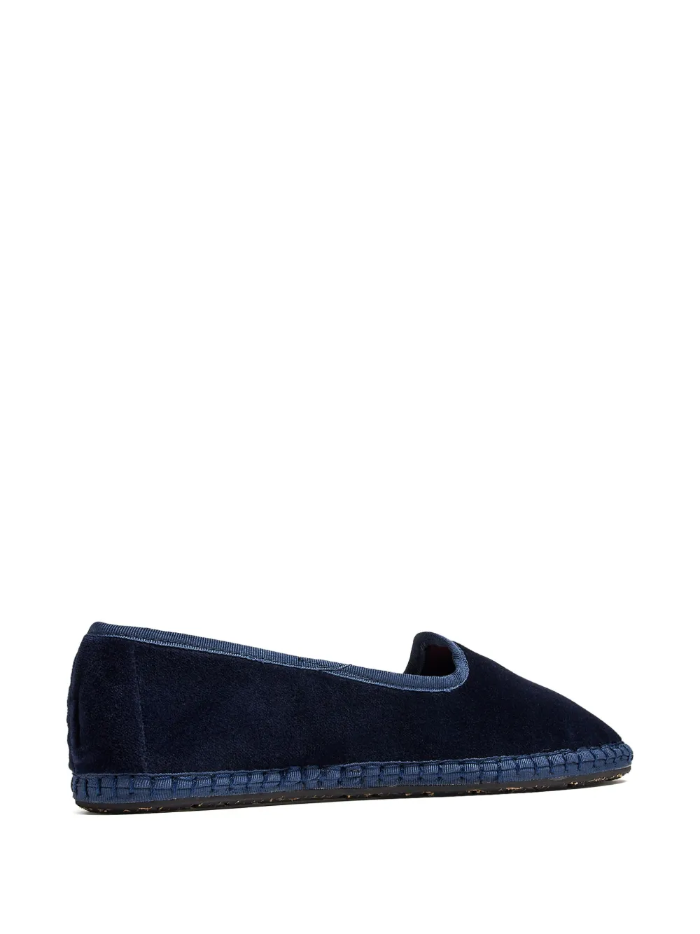 FLABELUS Espadrilles met fluwelen afwerking Blauw