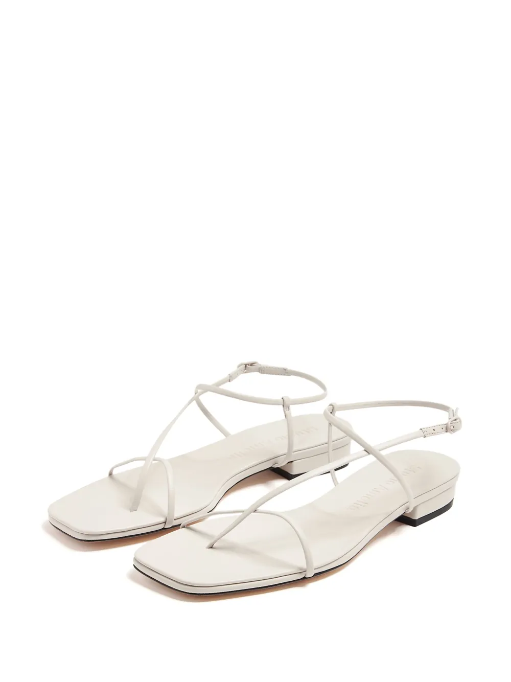 Studio Amelia Cross Front sandalen Beige