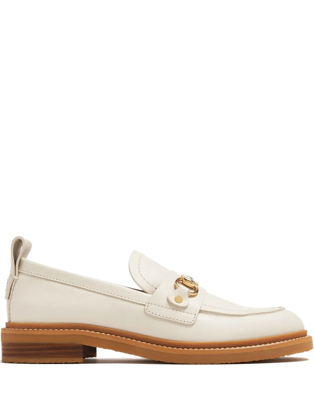 See by Chloé horsebit-detail loafers White