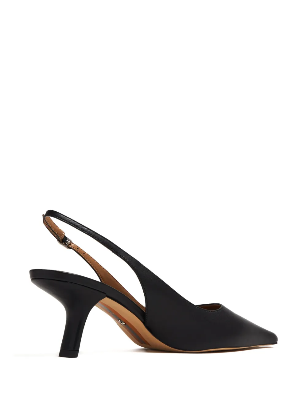 Sam Edelman Slingback pumps met puntige neus Zwart