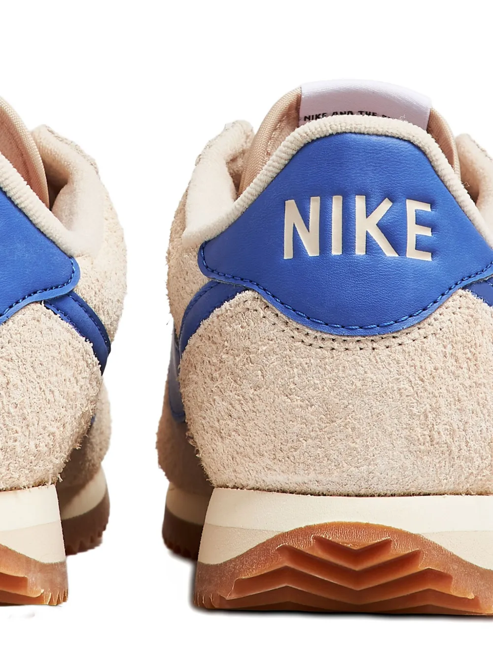Nike Cortez suede sneakers Neutrals