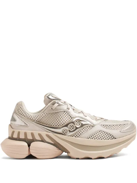 Saucony GRID NXT mesh-panel platform sneakers