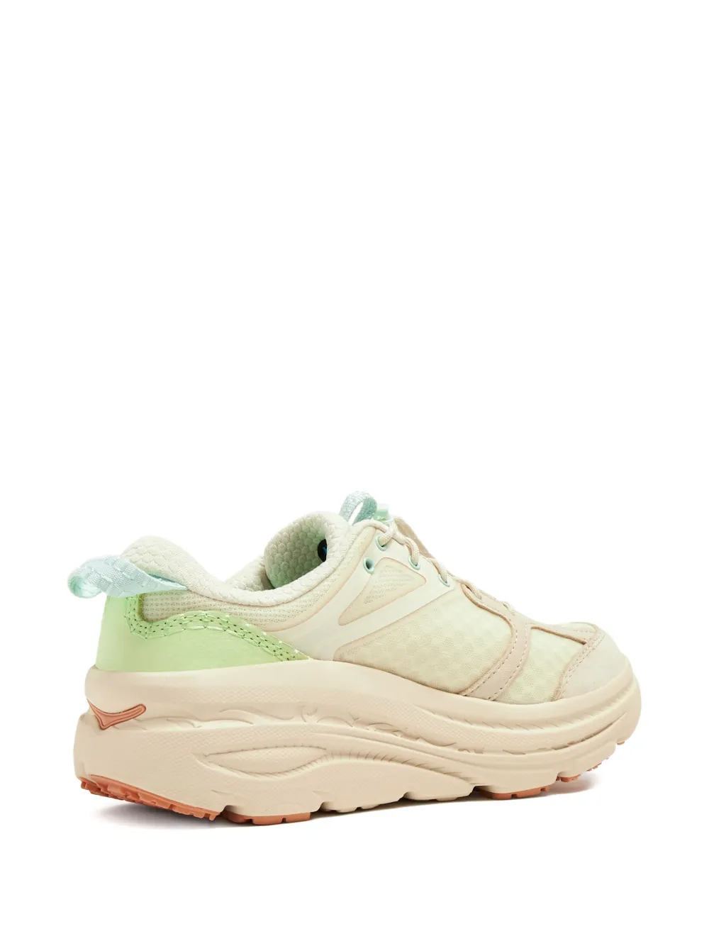 HOKA Bondi B3LS panelled sneakers Neutrals
