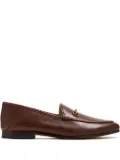 Sam Edelman chain-detail leather loafers - Brown