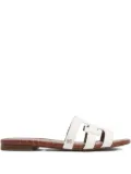 Sam Edelman Bay double strap flat sandals - White