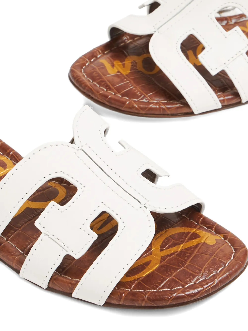 Sam Edelman Sandalen met dubbele bandjes Wit