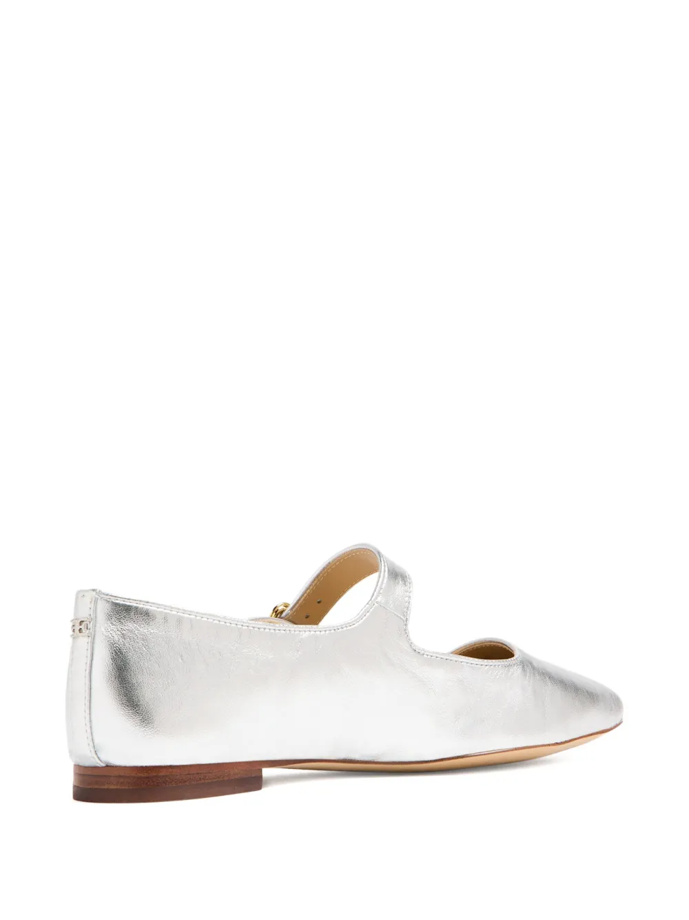 Sam Edelman Michaela Mary Jane ballerina's Zilver