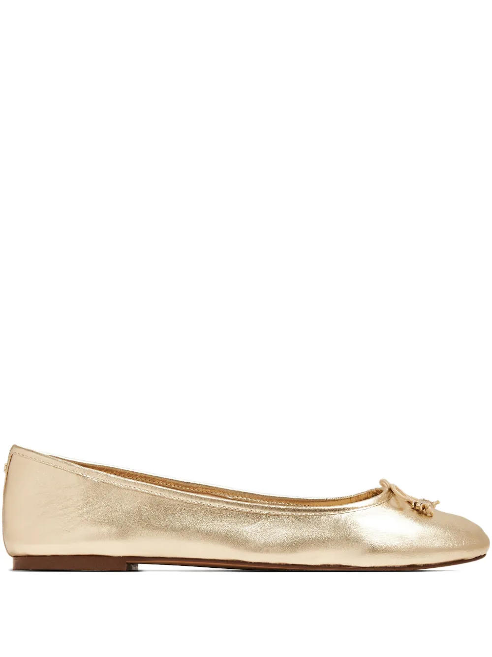 Sam Edelman Meadow bow-embellished ballet flats | Gold | Image 1