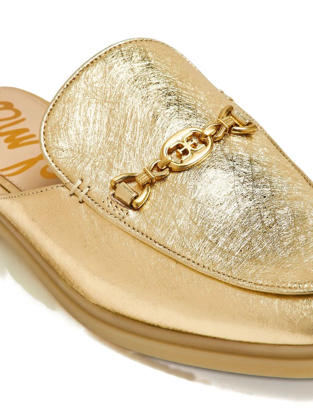 Sam Edelman Kira Bit flat mules Gold