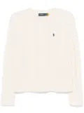 Polo Ralph Lauren cable-knit sweater - White