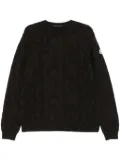 Moncler virgin wool sweater - Brown