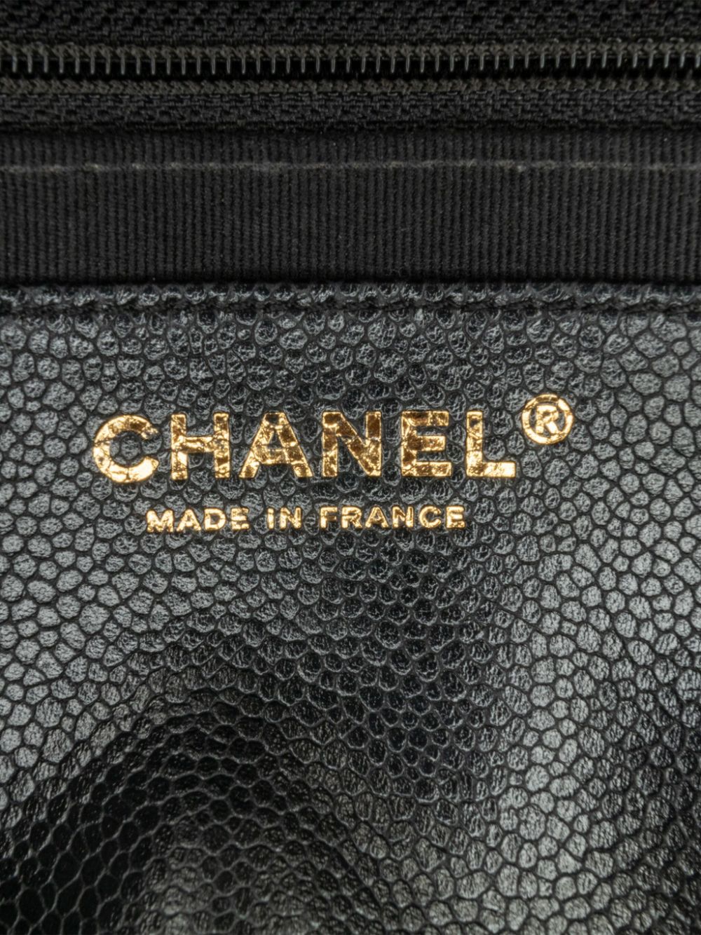 CHANEL 2021-2024 Quilted Caviar Single Flap crossbody bag Women