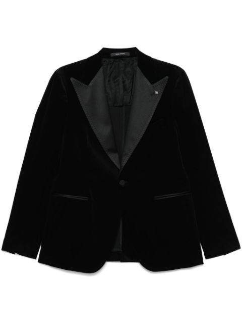 Tagliatore velvet blazer Men