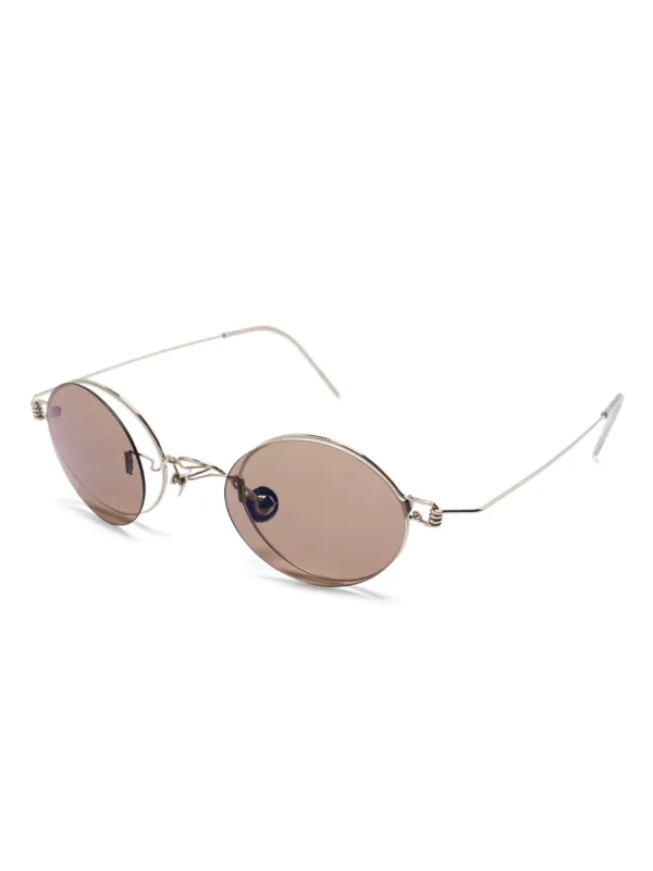 LINDBERG サングラス　メガネフレーム LINDBERG ( リンドバーグ ) Acetanium シリーズのフォックス型の