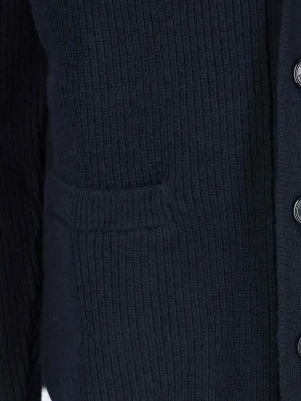 Ballantyne、カシミヤカーディガン、ネイビー Ballantyne カシミア カーディガン | ブルー | FARFETCH JP