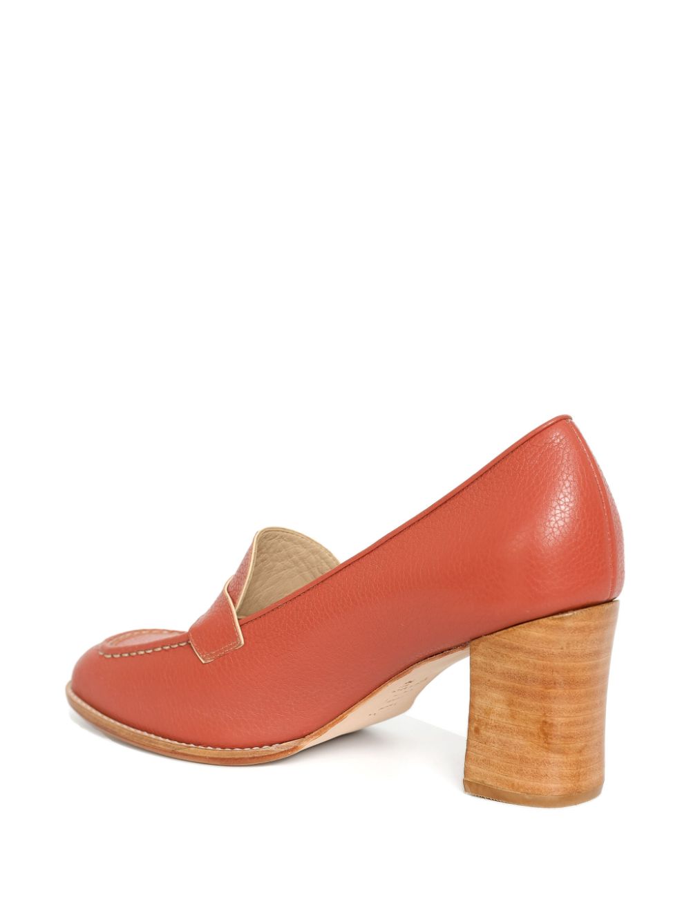 Sarah Chofakian 65 mm pumps met logoplakkaat Rood