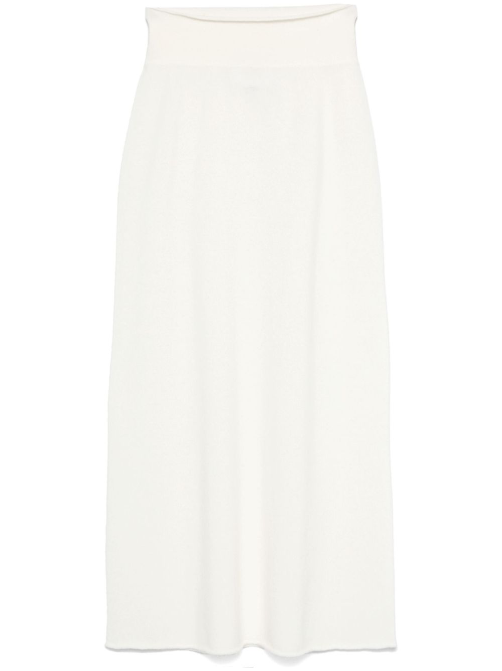 Vanisè cashmere maxi skirt - Neutrals