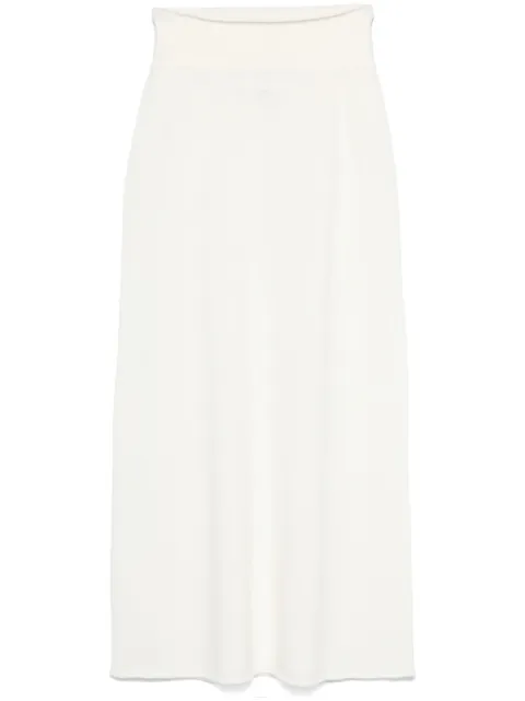 Vanisè cashmere maxi skirt