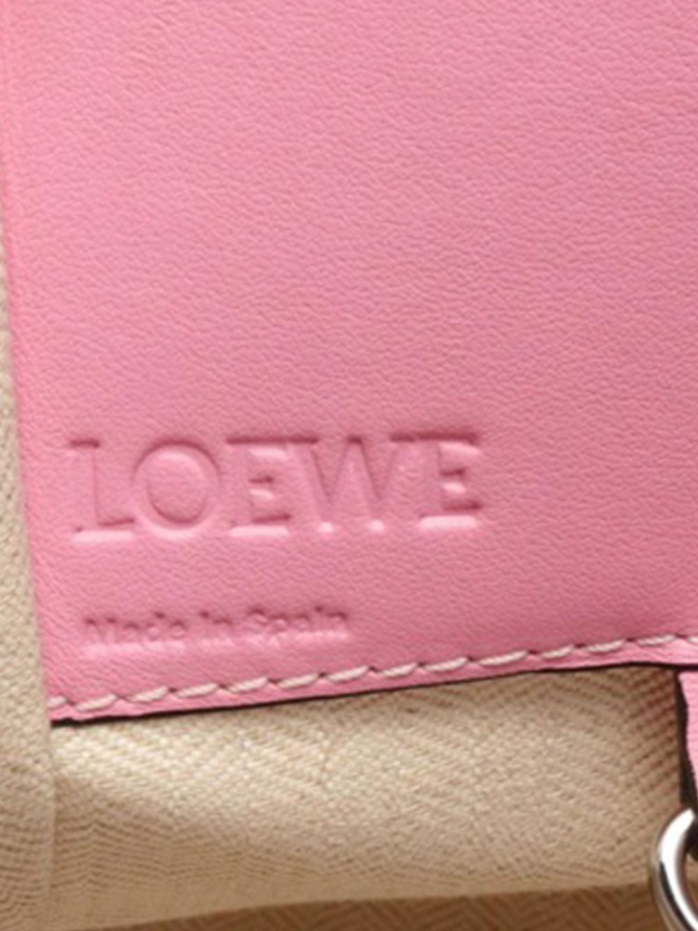 Loewe 2016-2023 Small Leather and Tweed Hammock Bag satchel Women