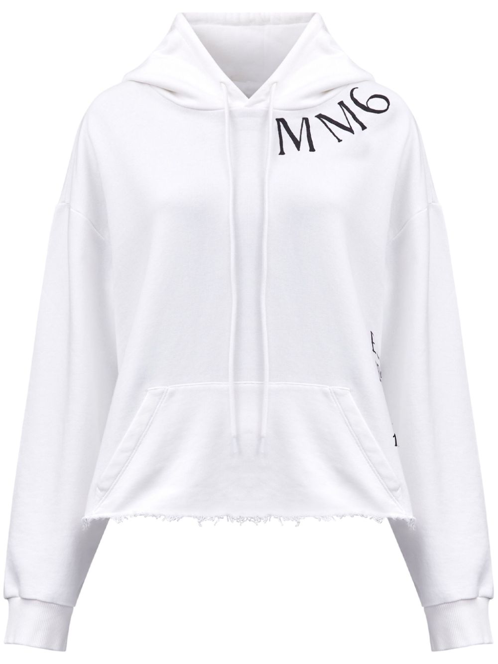 logo-print hoodie