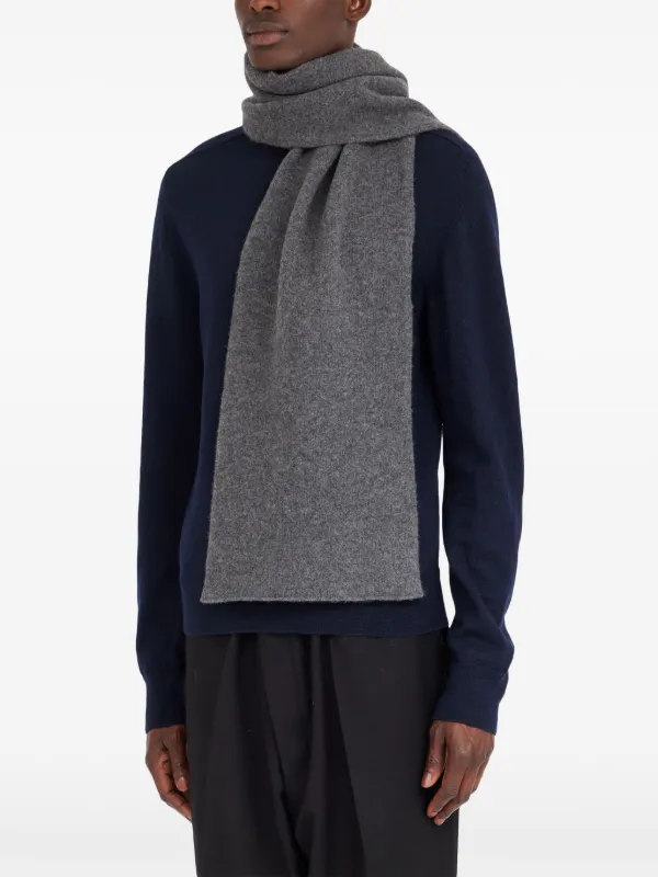 【送料&関税込】Maison Margiela Scarf With Logo - Unisex Mm6 Maison Margiela - Unisex White Scarf With Logo