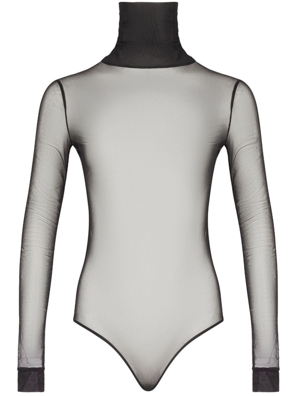 Maison Margiela sheer bodysuit - Black